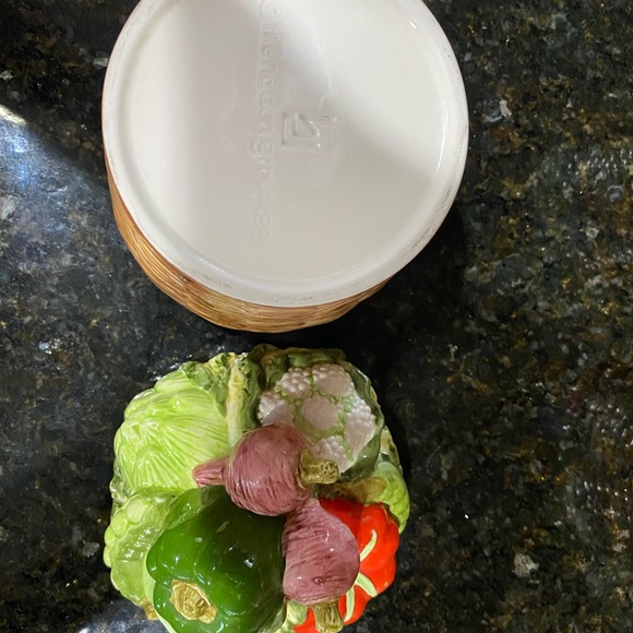 Vintage RARE 1981 HALDON GROUP 4 PC Vegetable Canister Set - Picture 9 of 13